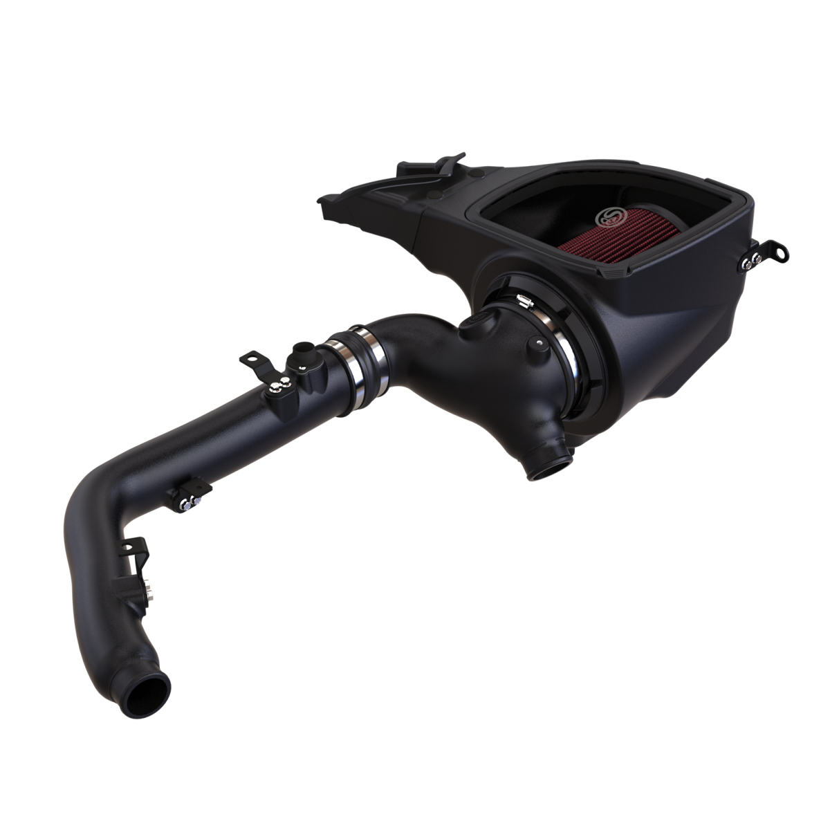 S&B Filters Cold Air Intake For 21-23 Ford Bronco 2.7L Cotton Cleanable Filter SB 75-5162-BKJF