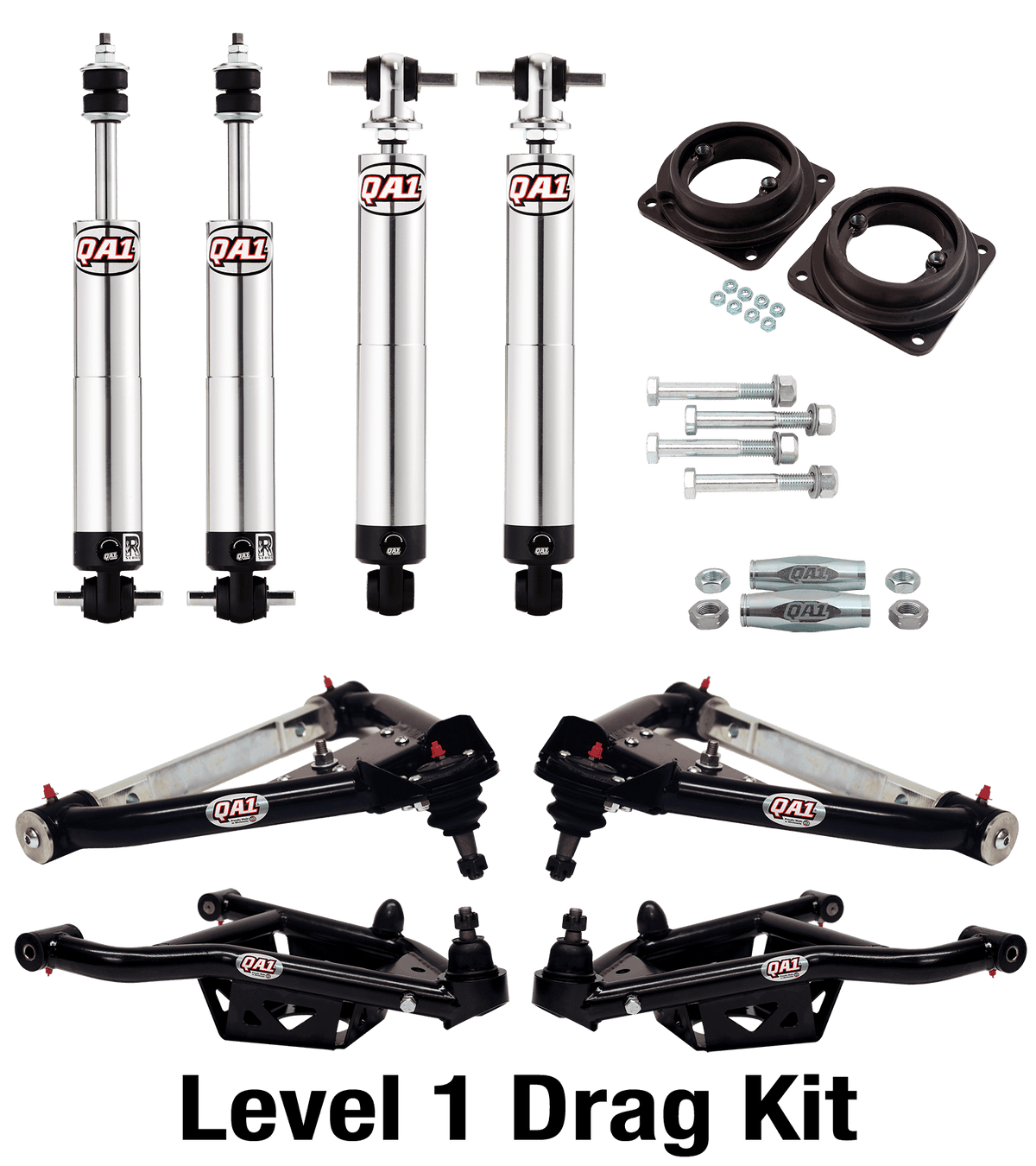 QA1 DK01-GMX3 Drag Kit, Level 1, X-Body 75-79 Gm X-Body, W/ Shocks