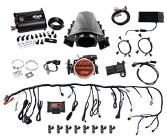 FiTech 76218 Ultimate LS Master Kit 70018 w/ 50015 Go-Fuel In-Tank Module, 54001 regulator