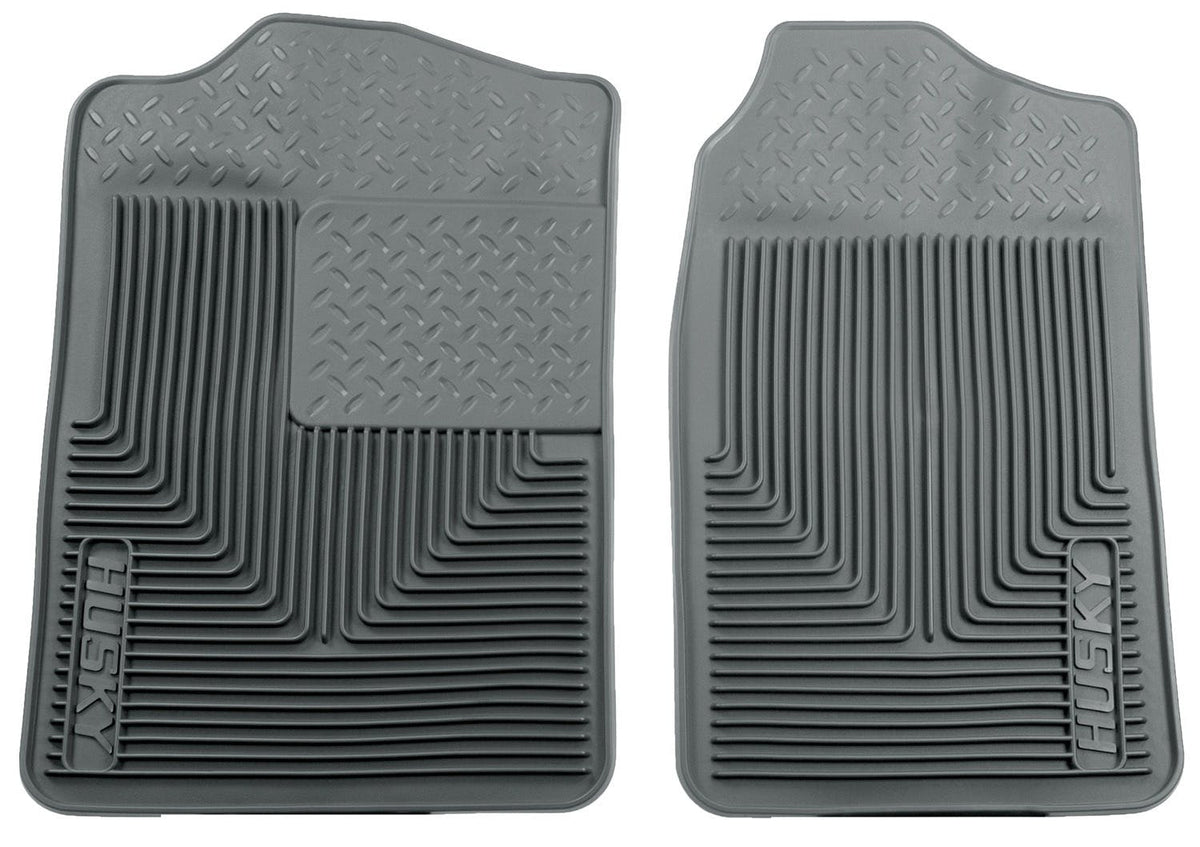 Husky Liners 51012 Heavy Duty Floor Mats Front Floor Mats Grey