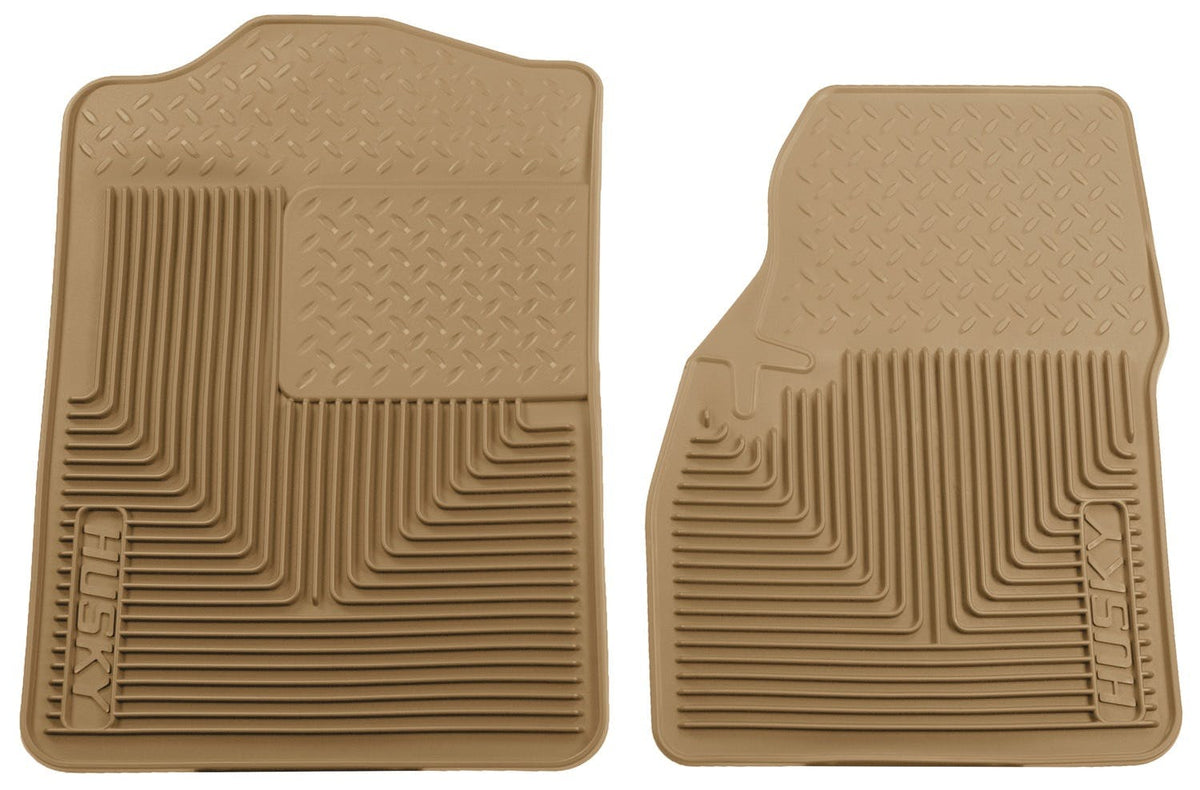 Husky Liners 51043 Heavy Duty Floor Mats Front Floor Mats Tan