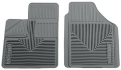 Husky Liners 51142 Heavy Duty Floor Mats Front Floor Mats Grey