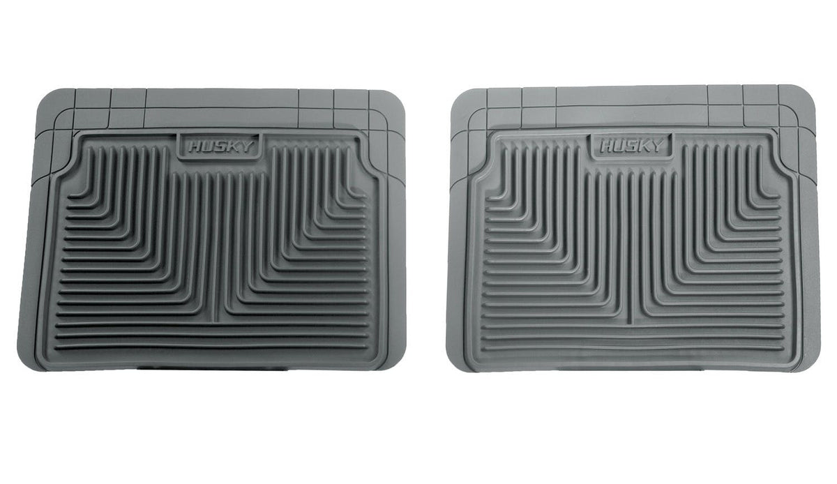 Husky Liners 52022 Heavy Duty Floor Mats 2nd Or 3rd Seat Floor Mats Grey