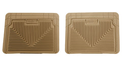 Husky Liners 52023 Heavy Duty Floor Mats 2nd Or 3rd Seat Floor Mats Tan