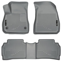 Husky Liners 99192 Weatherbeater Series Front and 2nd Seat Floor Liners Grey