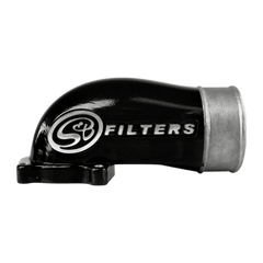 S&B Filters 76-1003B Intake Elbow 90 Degree With Cold Side Intercooler Piping and Boots