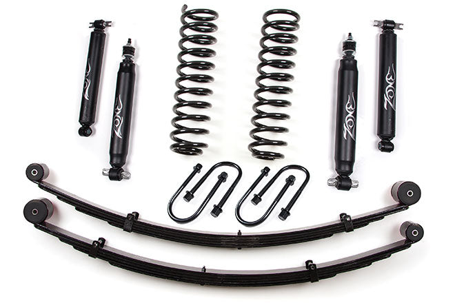Zone Offroad Products ZONJ22N Zone 3 Coil Spring Lift Kit