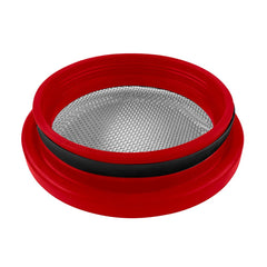 S&B Filters 77-3005 Turbo Screen 6.0 Inch Red Stainless Steel Mesh W/Stainless Steel Clamp