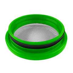 S&B Filters 77-3008 Turbo Screen 6.0 Inch Lime Green Stainless Steel Mesh W/Stainless Steel Clamp