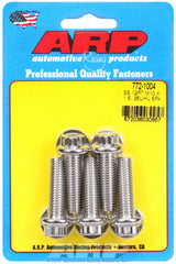 ARP 772-1004 M10 x 1.50 x 35 12pt SS bolts