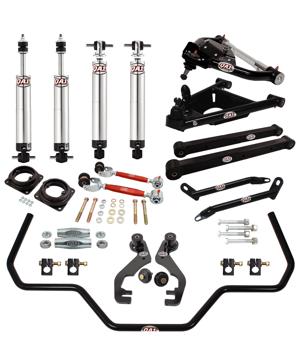 QA1 DK01-GMG1 Drag Kit, Level 1, G-Body 78-88 Gm G-Body, W/ Shocks