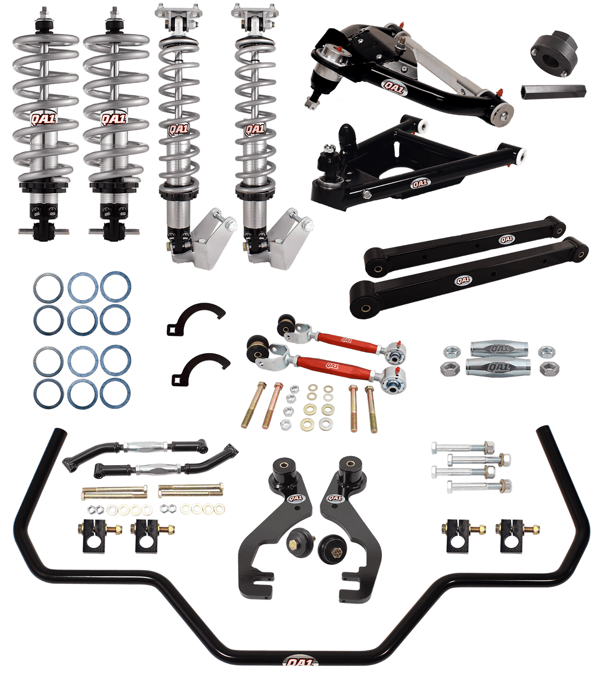 QA1 DK02-GMG1 Drag Kit, Level 2, G-Body 78-88 Gm G-Body, W/ Shocks