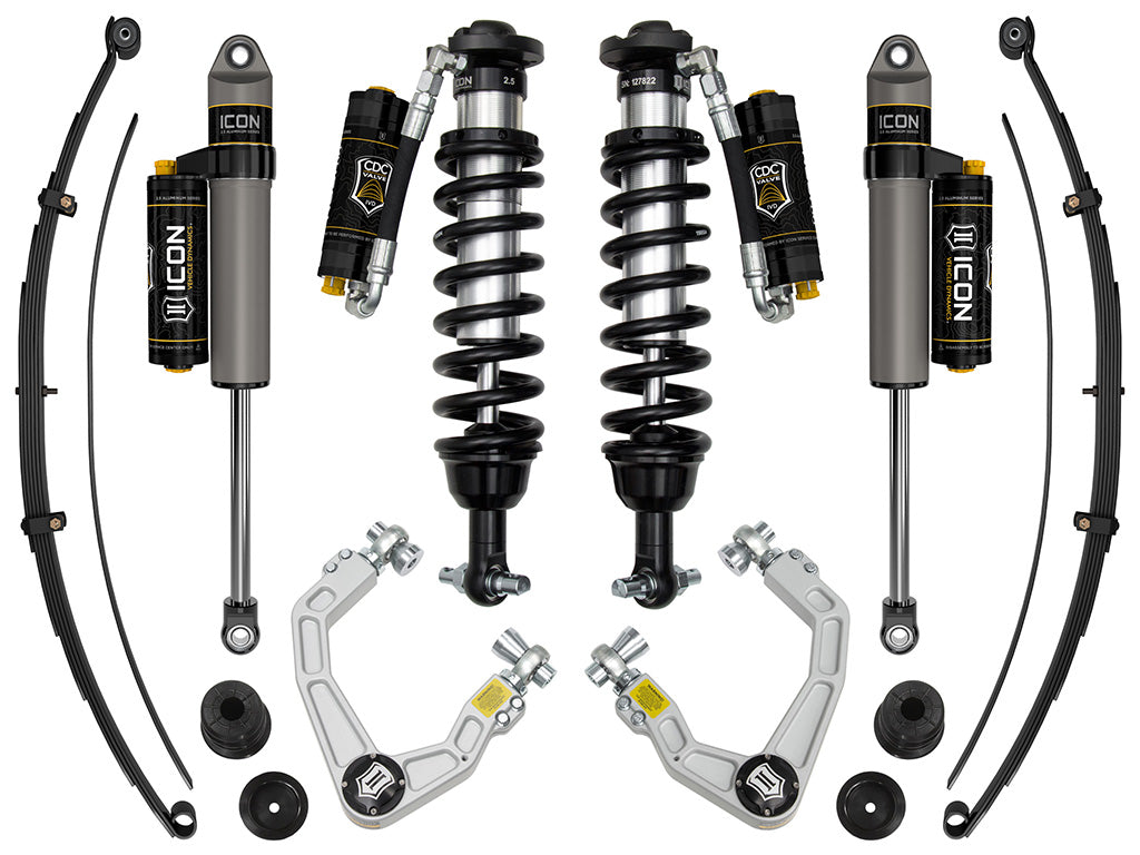 ICON Vehicle Dynamics K93208S 0-3.5 inch Stage 8 Suspension System W Billet UCA Steel Knuckle