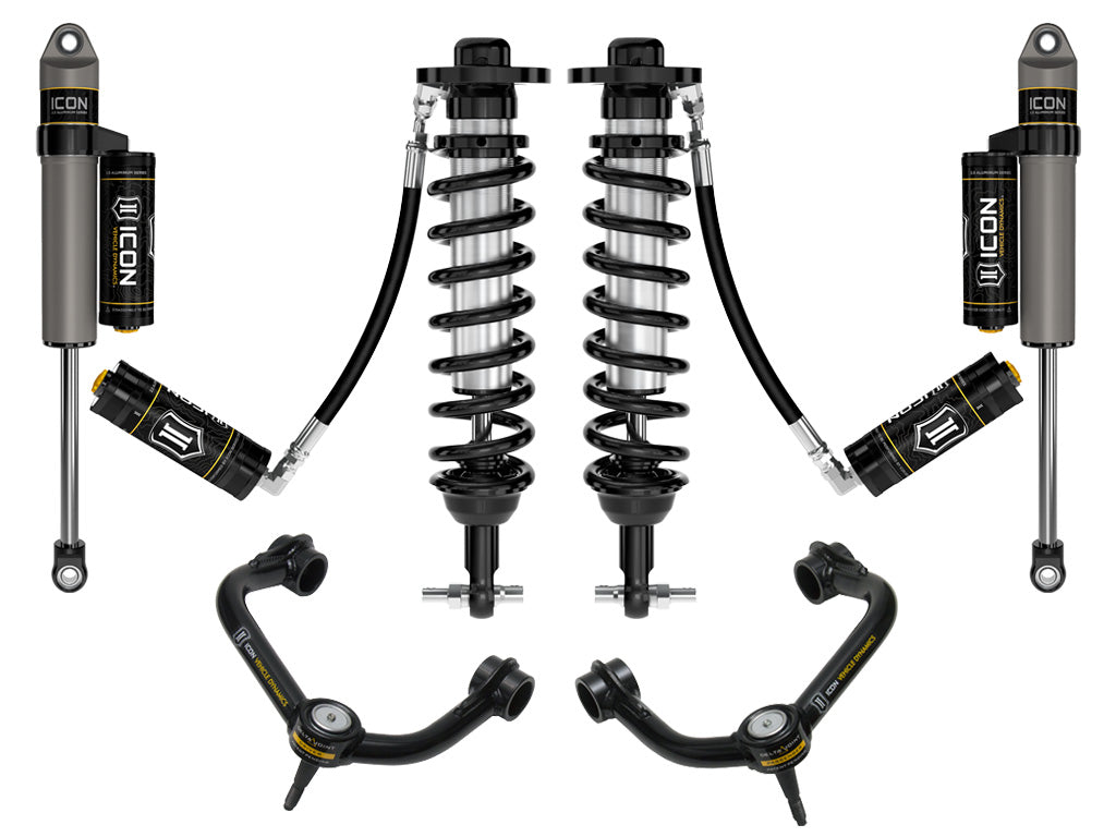 ICON Vehicle Dynamics K93124T 0-3 Stage 4 Suspension System with Tubular Upper Control Arm