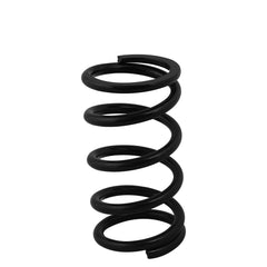 QA1 9HT140B Spring, Cr-Si High Travel 2-1/2 inch Id, 9 inch X 140 Lbs/In. Black Pwdr Coat