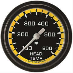 Classic Instruments Engine Cylinder Head Temperature Gauge AX397YBLF