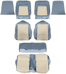 TMI Products 1969 Ford Mustang Seat Cover 43-72125-2287-2290