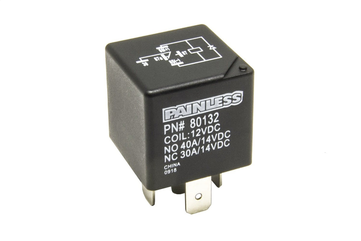 Painless 80132 30 Amp Single Pole/Double Throw Relay