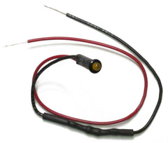 Painless 80200 1/8in. LED Dash Indicator Light/Amber