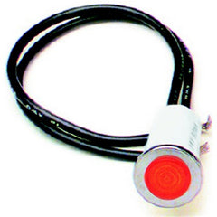 Painless 80209 1/2in. Dash Indicator Light/Red