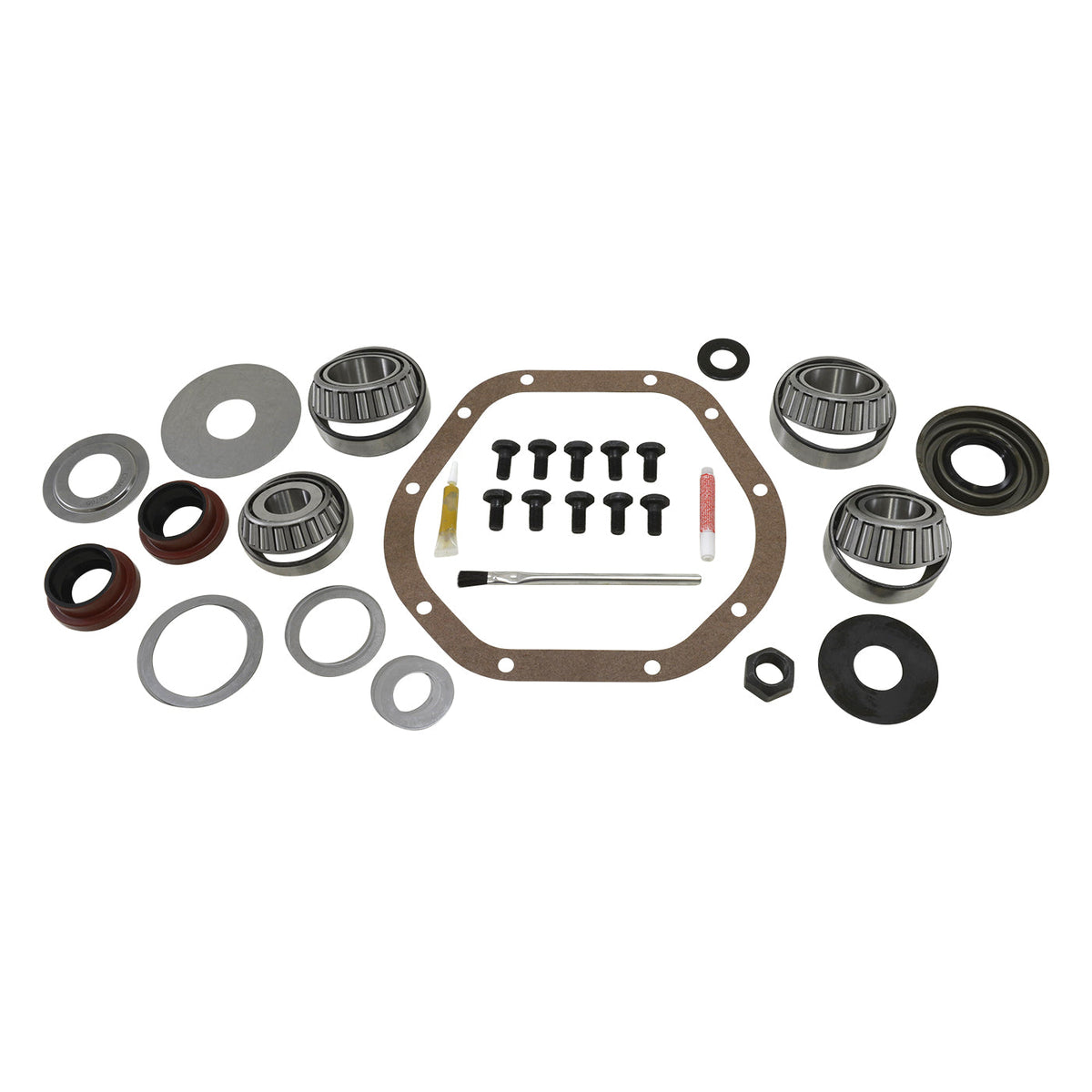 Yukon Gear Chevrolet Dodge Ford GMC Axle Differential Bearing and Seal Kit - Front YKD44