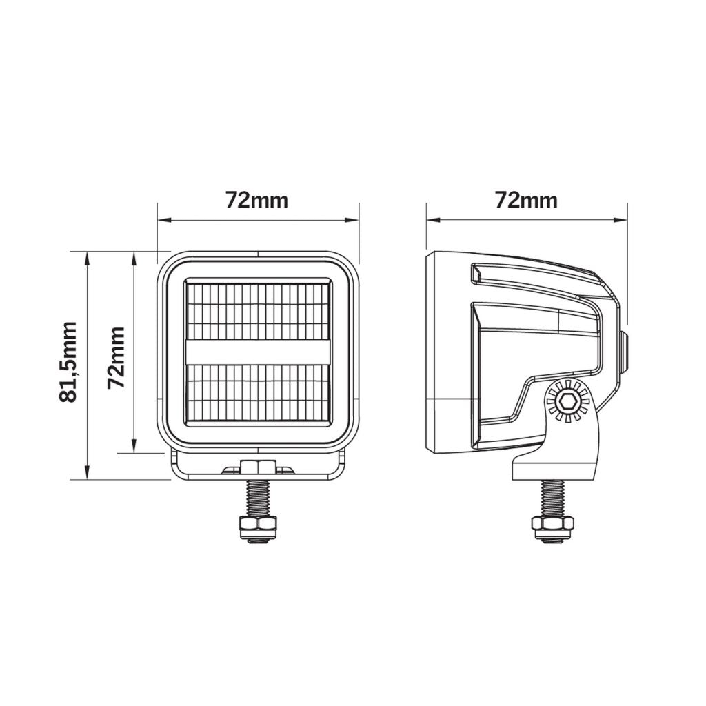 BrightSource Siberia Red Panda Rear Cube Light 809206