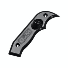 B&M 81078 MAGNUM GRIP SDE PLT W/BTN, RIGHT, BLACK