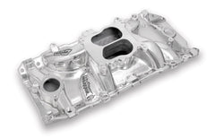 Weiand 8123P MANIFOLD - BBC SPREAD BORE OVAL - POLISH