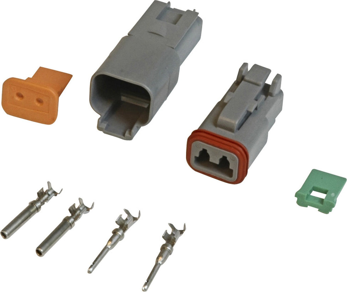 MSD Performance 8183 Connector,Deutsch,2-Pin Connector Assemb