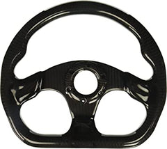 NRG Innovations Carbon Fiber Steering Wheel ST-009CF/BK