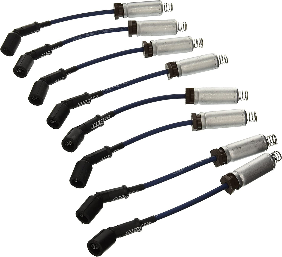 Moroso 73662 Ultra 40 Blue Custom Wire Set (Unsleeved, GM LS Series, COP, Medium)