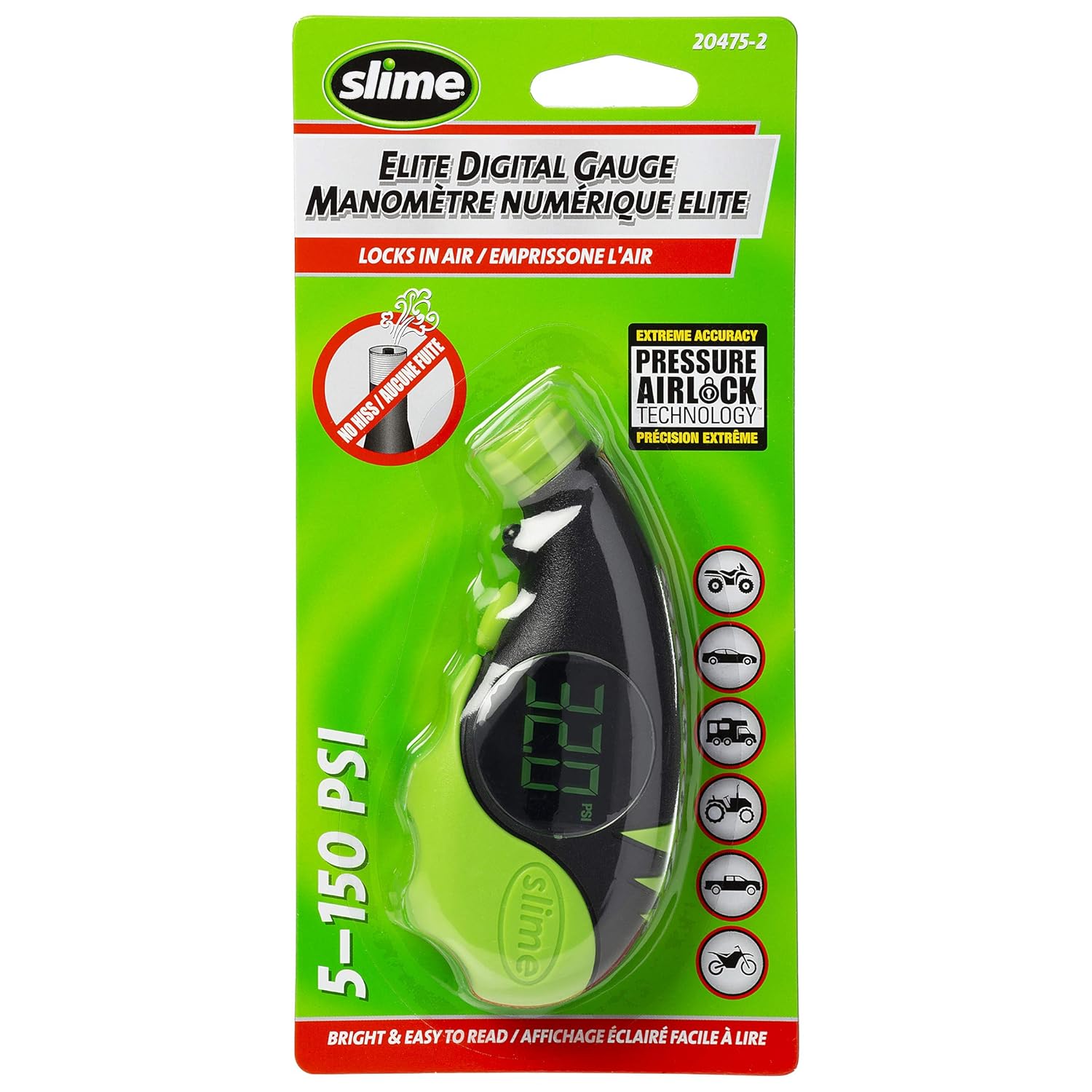 Slime,AIR,PRESSURE,GAUGE,20475-2