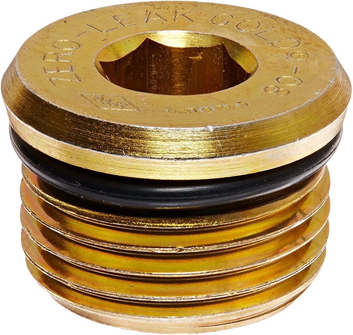 Moroso 97006 Drain Plug, Magnetic, 3/4-16 (-8An) With O-Ring