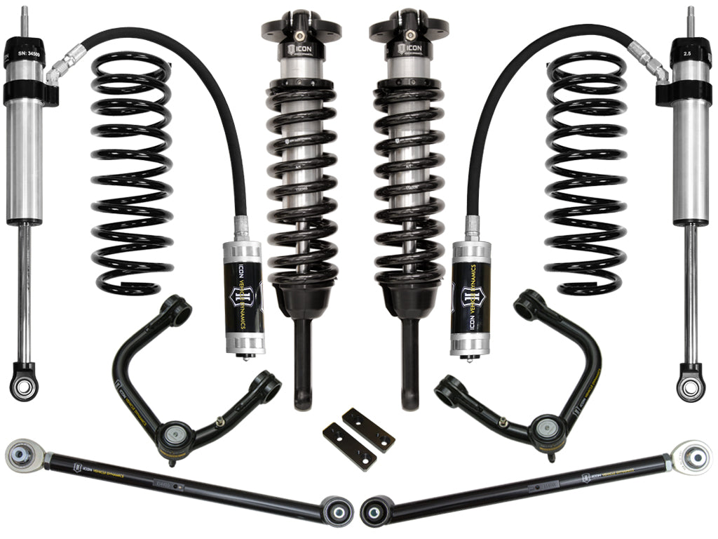 ICON Vehicle Dynamics K53054T 0-3.5 Stage 4 Suspension System with Tubular Upper Control Arm