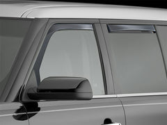 WeatherTech 82484 FrontandRear Side Window Deflectors Dark Smoke