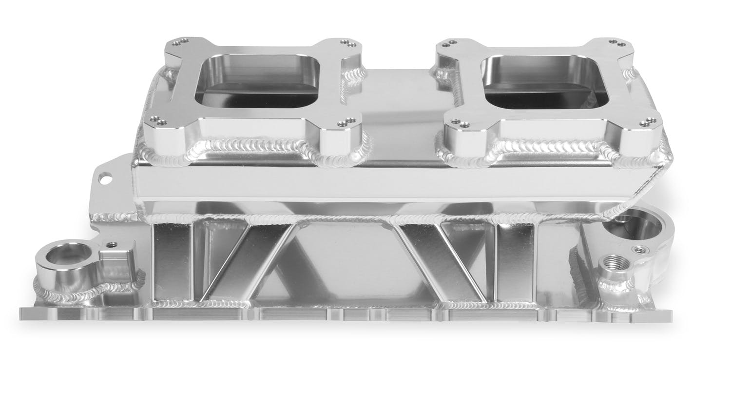 Sniper Motorsports 825071 SNIPER SBC CARBURETED DUAL QUAD INTAKE M