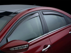 WeatherTech 82795 FrontandRear Side Window Deflectors Dark Smoke