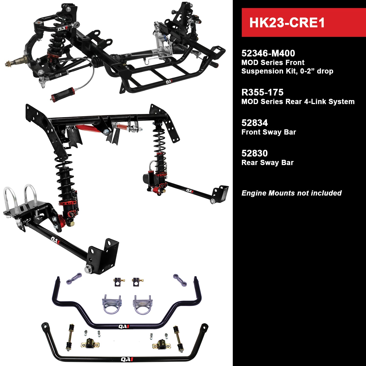 QA1 Handling Kit HK23-CRE1