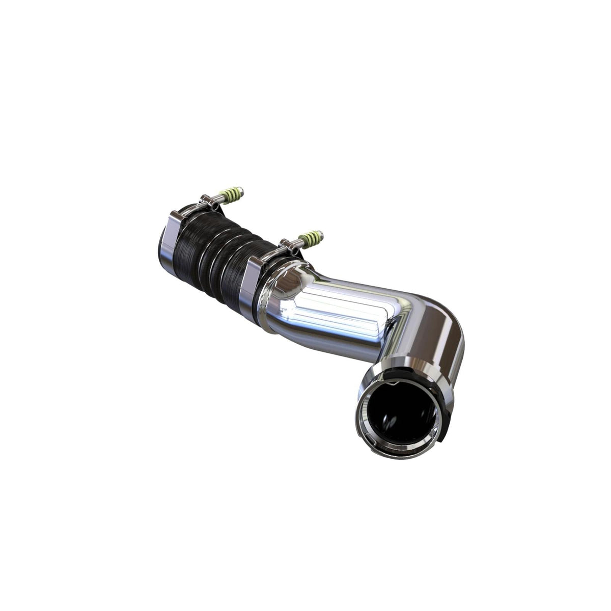 S&B Filters Hot Side Intercooler Pipe for 2016-2024 Ford F250 / F350 6.7L Powerstroke 83-2004-BKJF