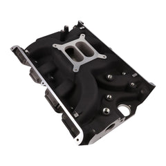 Top Street Performance 84008BK Ford Big Block FE Carbureted Black Dual Plane Intake Manifold