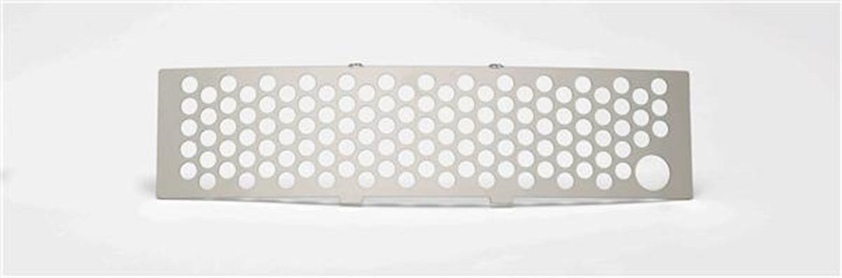 Putco 84182FP EcoBoost Grille Stainless Steel - Punch Design - with heater plug opening