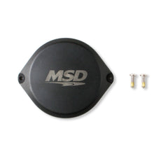 MSD Performance 84323 COP Blank Cap For Dual Sync Dist., Black