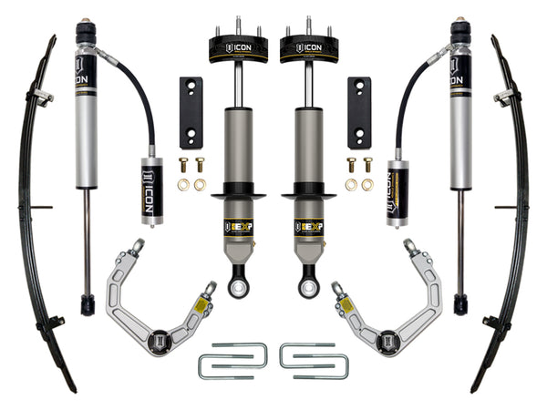 ICON Vehicle Dynamics K53222 0-2 inch Stage 3 Exp Suspension System Billet