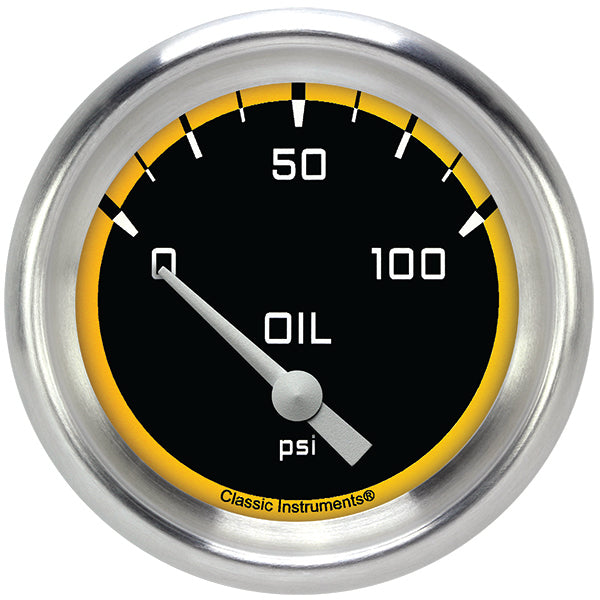 Classic Instruments Engine Oil Pressure Gauge AX281YAPF