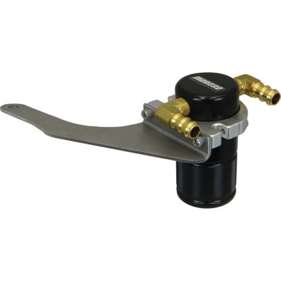 Moroso 85681 Black Small Body Air-Oil Separator (15-16 Mustang GT)