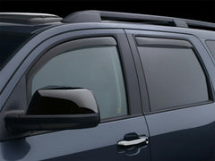 WeatherTech 86450 FrontandRear Side Window Deflectors Dark Smoke