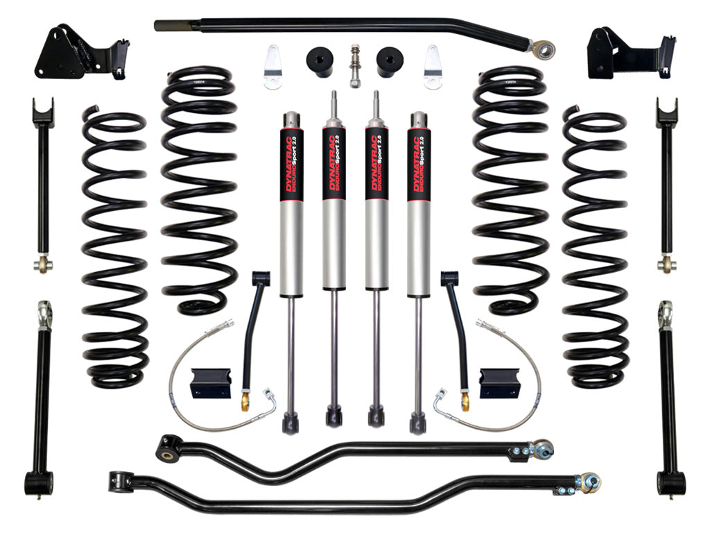 Dynatrac EnduroSport? 4.5" Suspension Lift Kit System 2 for the 2007-2018 Jeep Wrangler JK45-1X5310-L2
