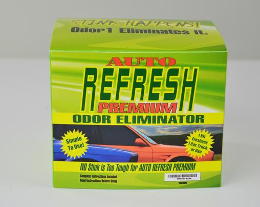 Odor 1 146100 Auto Refresh Premium CLO2 Permanent Odor Eliminator