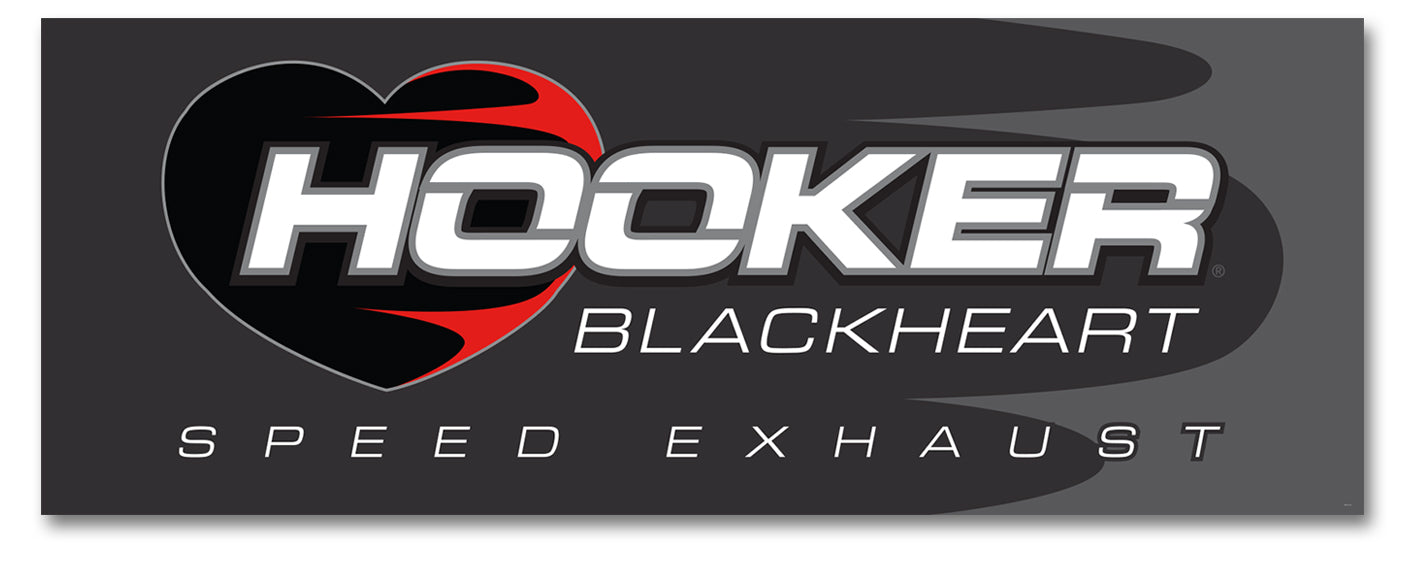 Hooker BlackHeart Display Banner 36-415