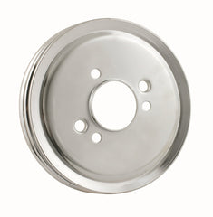 Mr. Gasket 8824MRG PULLEY,CRNK DBL GRV BBC CHRM